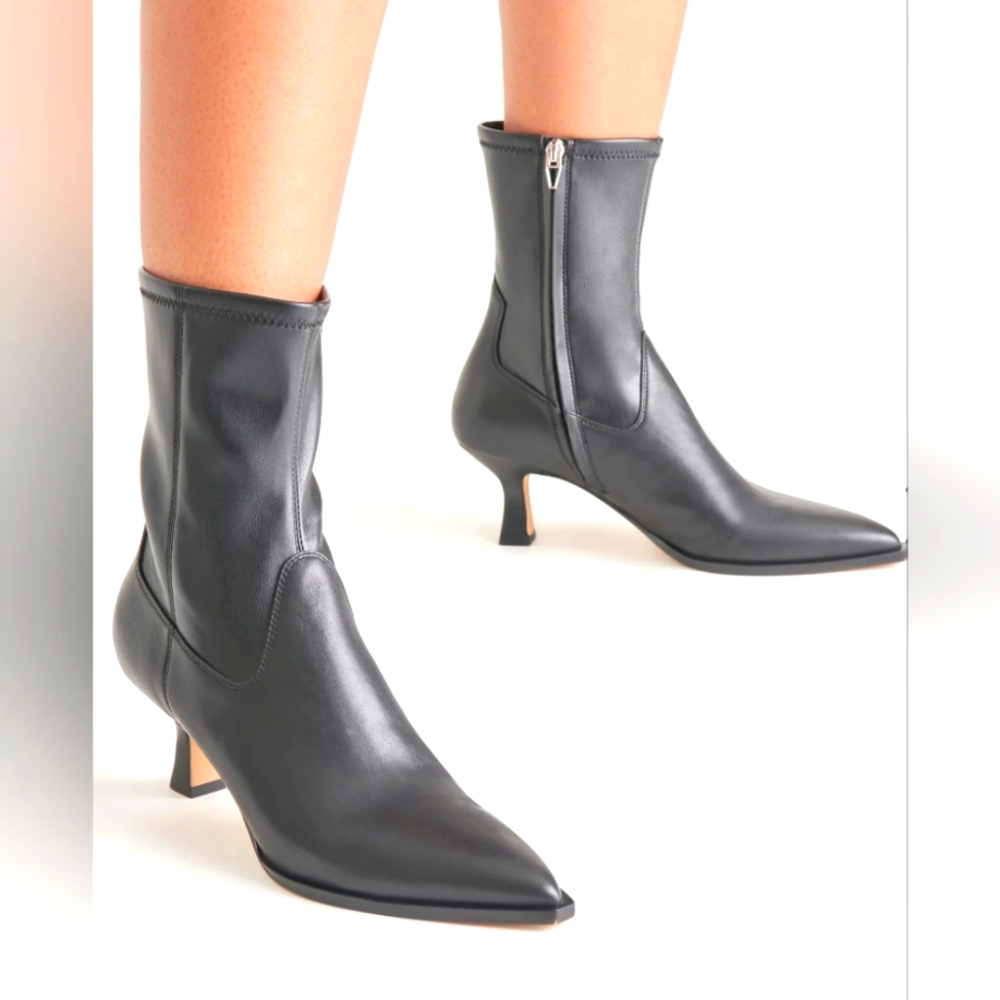 Dolce Vita Arya Black Leather Boots